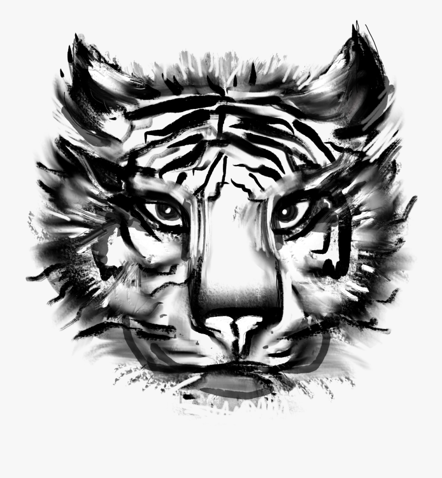 Transparent Angry Lion Png - Siberian Tiger, Transparent Clipart