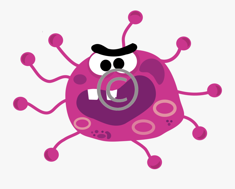 Transparent Googly Eyes - Virus Clipart, Transparent Clipart