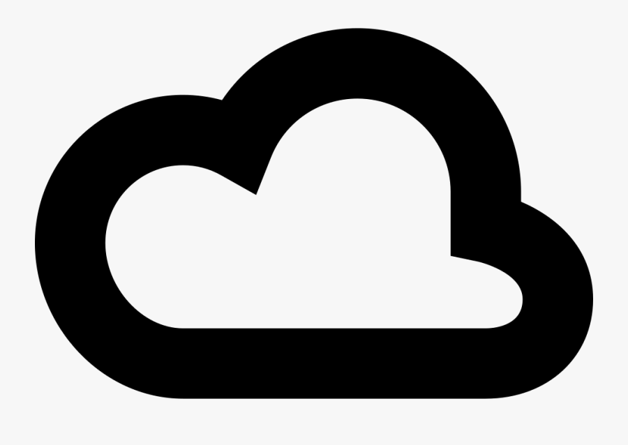 Tiny Cute Cloud - Heart, Transparent Clipart