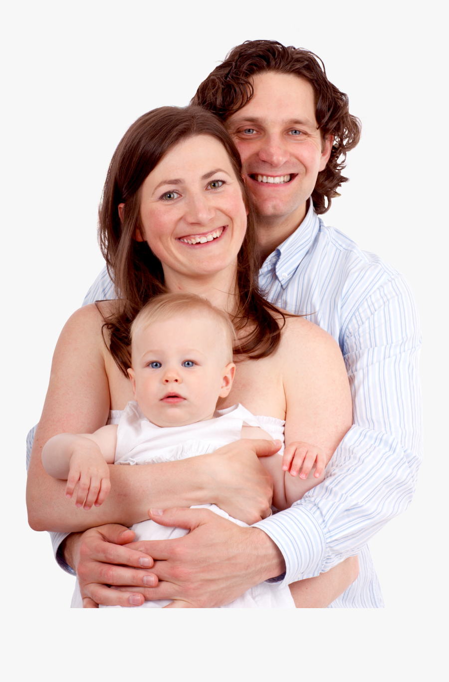 Couple With A Baby, Transparent Clipart