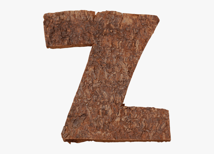 Bark On Wood Typography Tree - Chocolate, Transparent Clipart