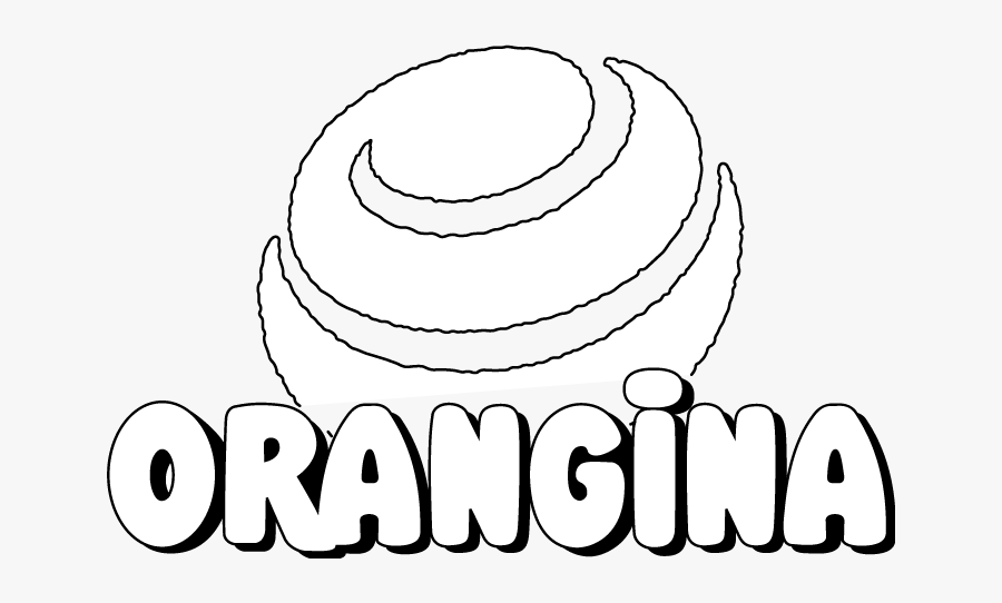 Free Vector Orangina Logo - Logo Orangina Noir, Transparent Clipart