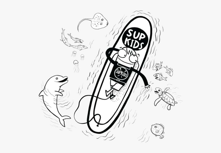 Punta Mita Kids Camp - Line Art, Transparent Clipart