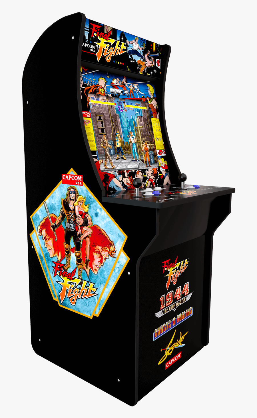 Arcade 1up Final Fight, Transparent Clipart