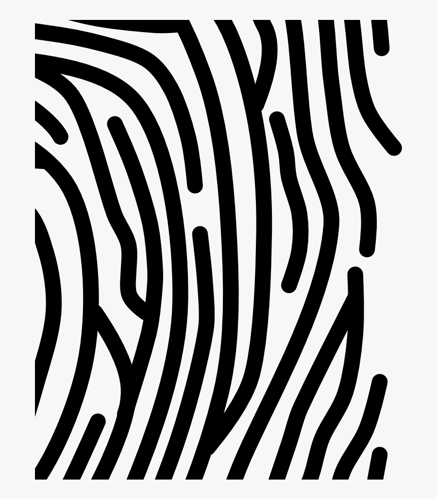 Lovely Inspiration Ideas Fingerprint Clipart Single - Monochrome, Transparent Clipart