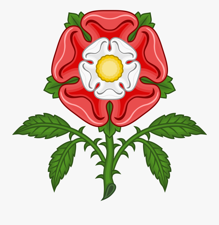 Single Red Rose Clipart - War Of The Roses Result, Transparent Clipart