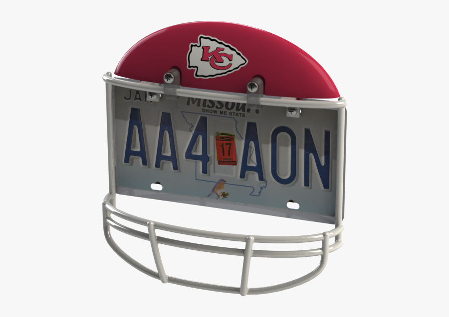 Kansas City Chiefs Helmet Png - Redskins Helmet License Plate Frame, Transparent Clipart