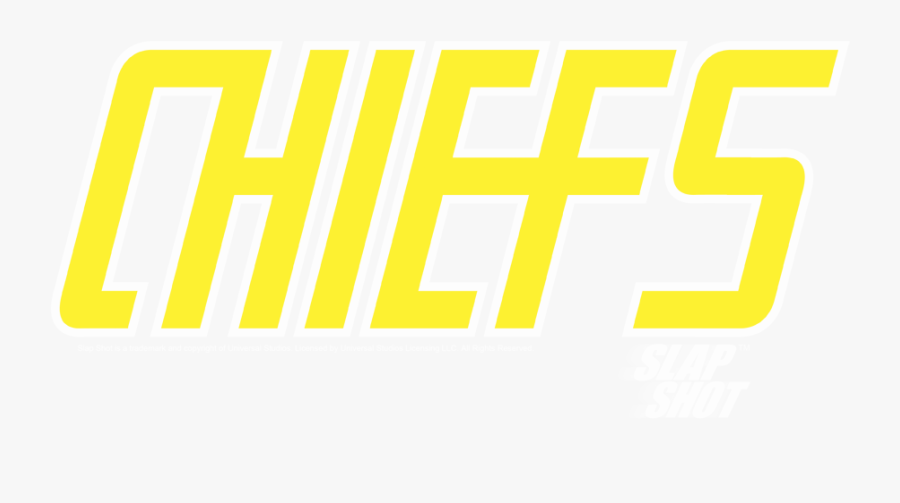 Product Image Alt - Juniors: Slap Shot - Chiefs Logo, Transparent Clipart