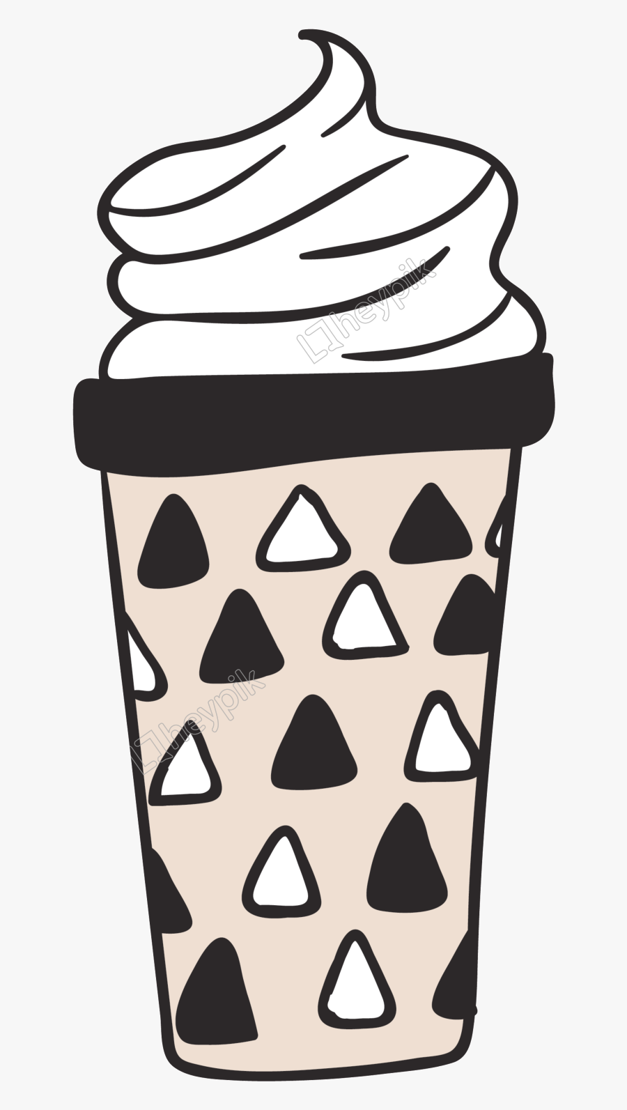 Transparent Ice Cream Cups Clipart, Transparent Clipart