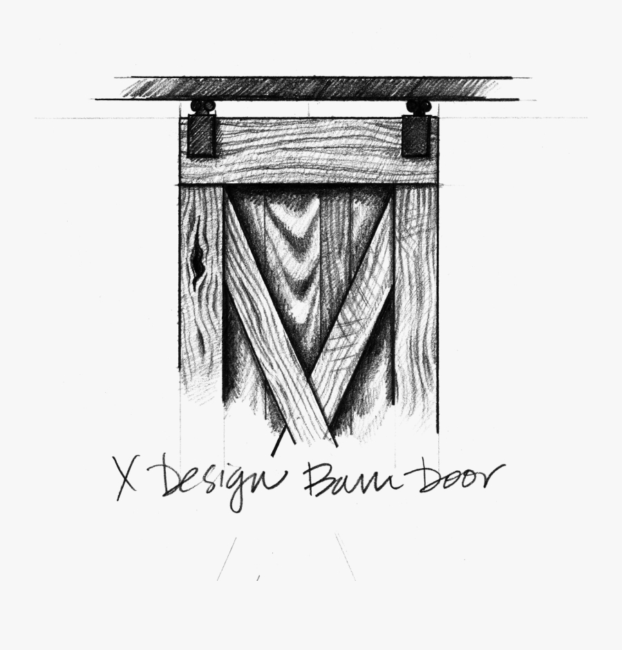 Drawing Doors Line - Sketch, Transparent Clipart