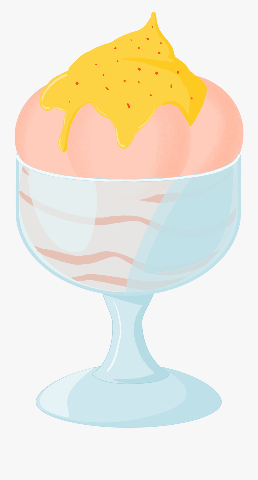 Transparent Ice Cream In A Cup Clipart, Transparent Clipart