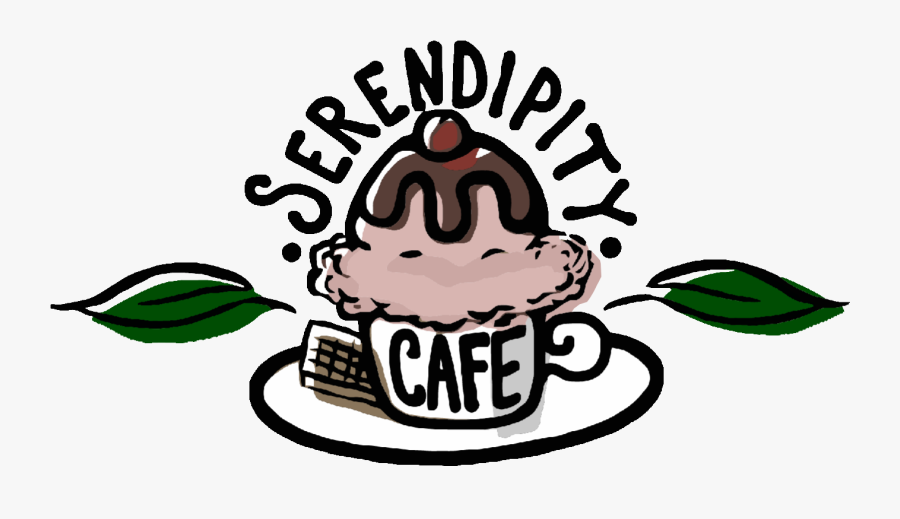 Ice Cream Coffee Logo - Ice Cream Cafe Logo, Transparent Clipart