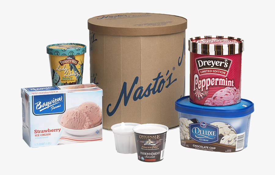Transparent Packaging Ice Cream - Carton Packaging Ice Cream, Transparent Clipart