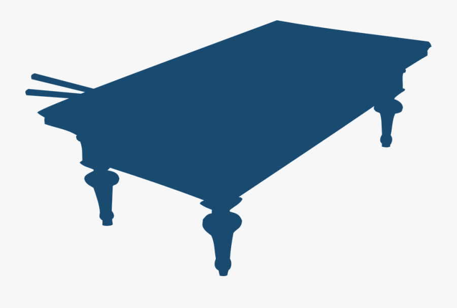 Pool Table Silhouette Png, Transparent Clipart
