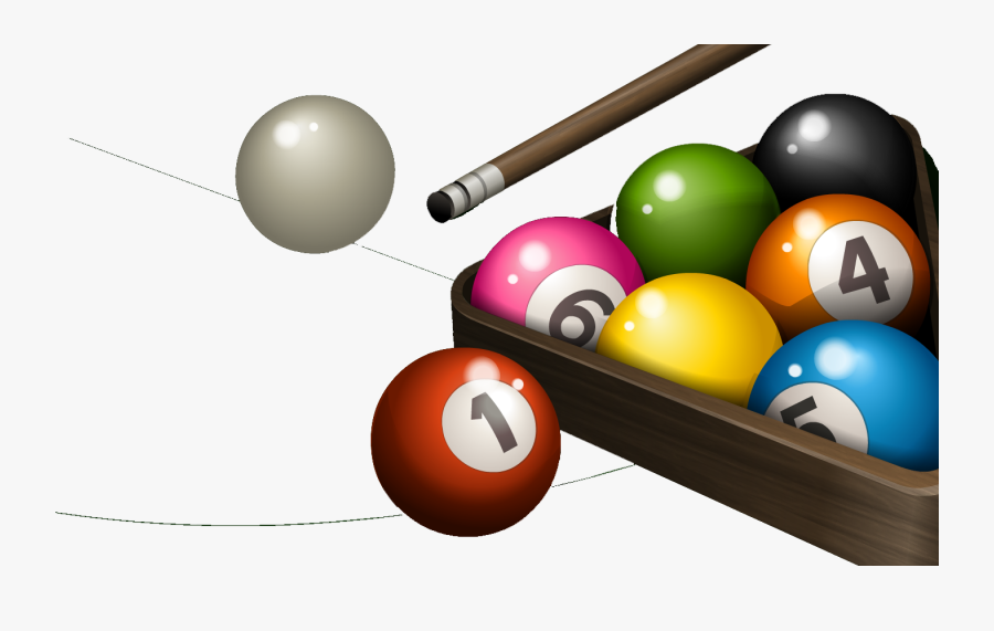 Clip Art Blackball Pool - Billiard Ball, Transparent Clipart