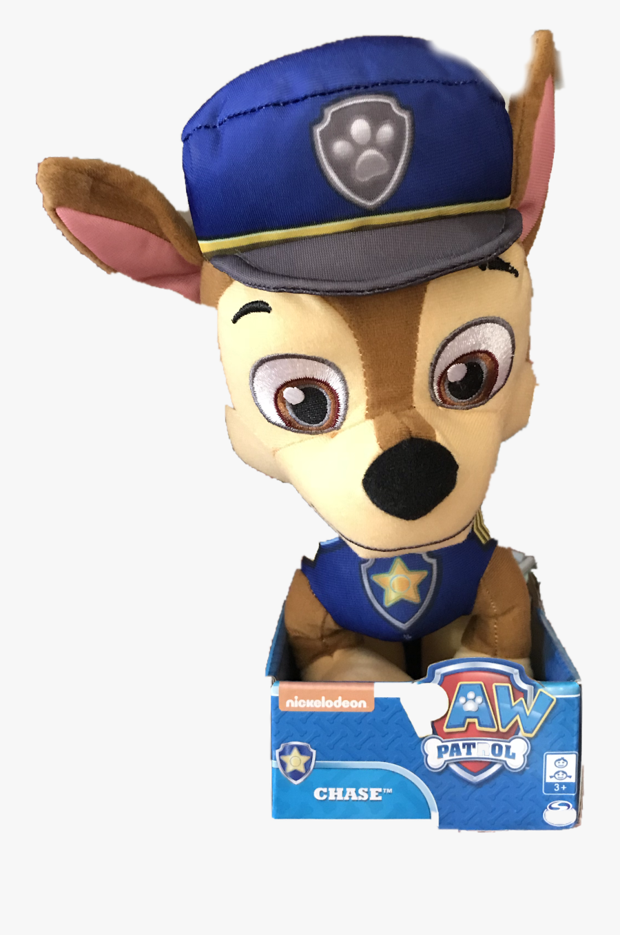 Paw Patrol Chase 25 Cm - Cartoon, Transparent Clipart