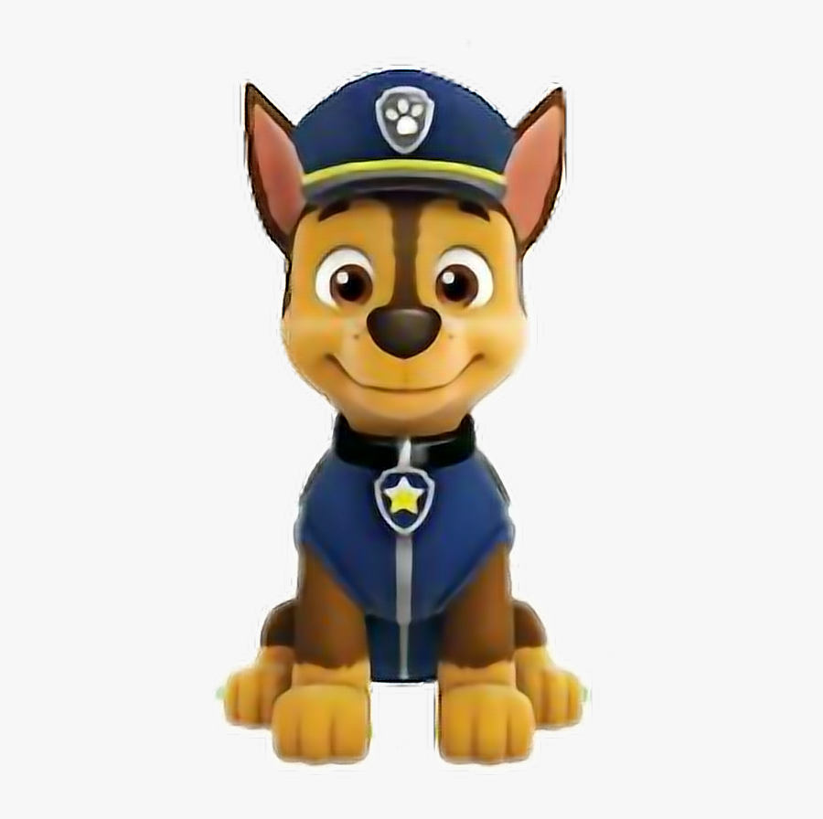 #chase Paw Patrol - Chase Paw Patrol Face , Free Transparent Clipart