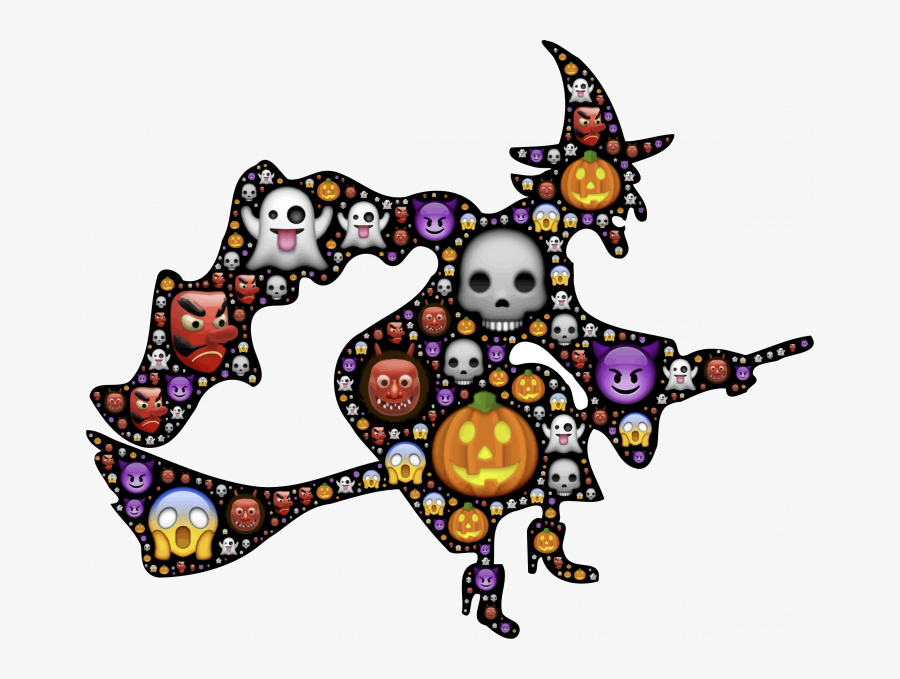 Transparent Witch Clip Art - Svg Halloween Clipart Free, Transparent Clipart