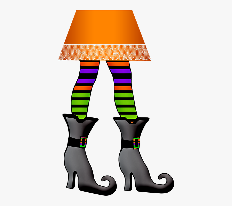 Witches Legs, Halloween, Witch, Boots, Creepy, Woman - Piernas De Bruja Png, Transparent Clipart