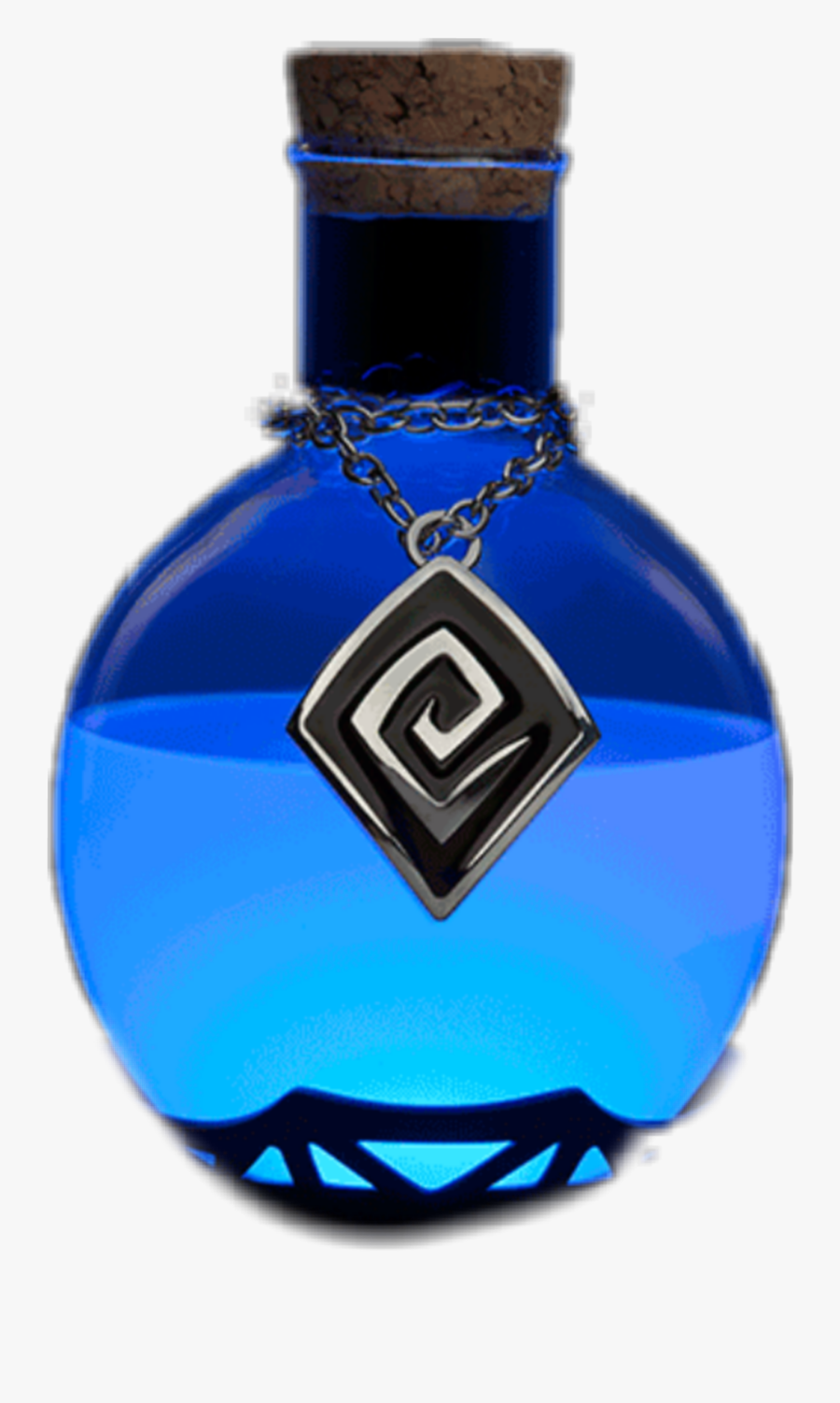 #potions #potion #blue #witchy #wizard #halloween #bottle - Bottle Wizard Potion, Transparent Clipart