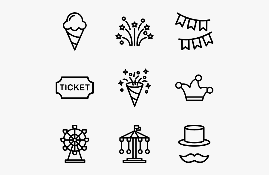 Black And White Cute Png, Transparent Clipart