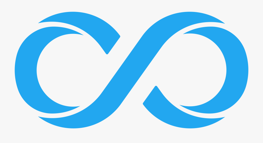 Infinity Loop Blue Transparent - Blue Infinity Png, Transparent Clipart