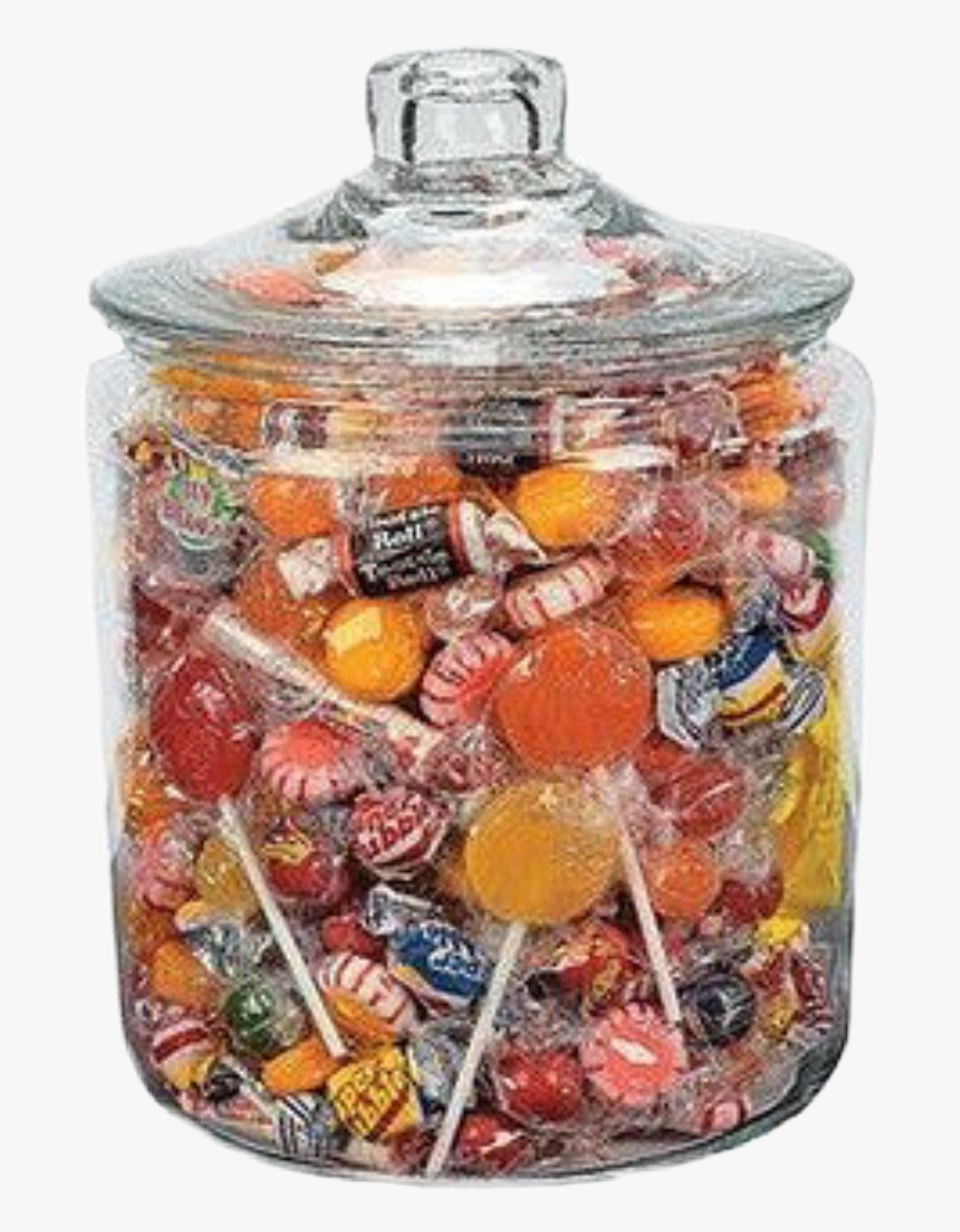 Transparent Jar Of Sweets Clipart - Jar Of Candies Png, Transparent Clipart