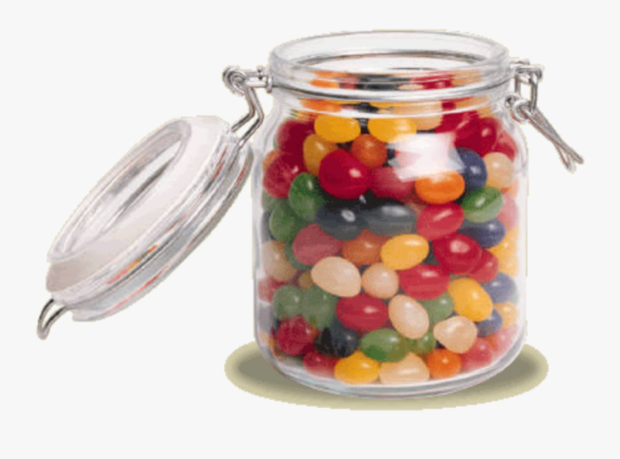 #candy #candyjar #jellybeans #yummy #jar #colors #mystickers - Jelly Bean Jar Transparent, Transparent Clipart