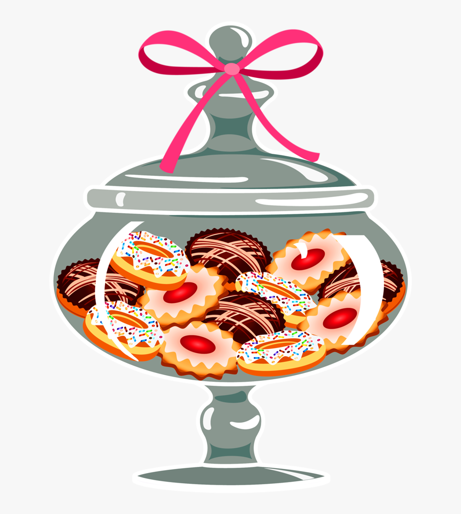Cupcake & Bolos E Etc Decoupage, Dessert Illustration, - Sweet Treats Clipart Png, Transparent Clipart