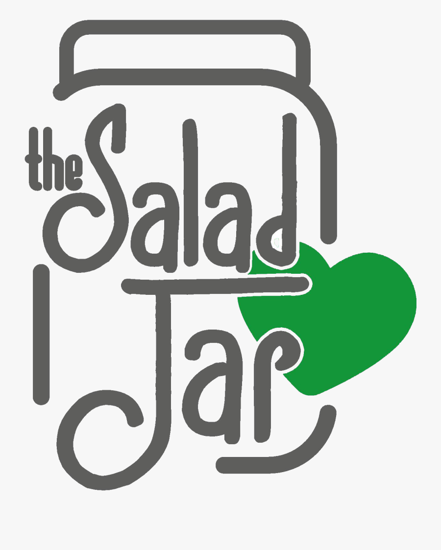 Salad Jar Logo, Transparent Clipart