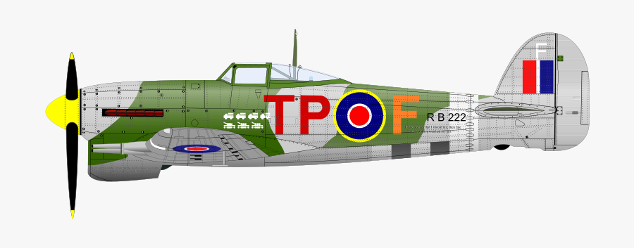 Hawker Tempest Clipart, Transparent Clipart