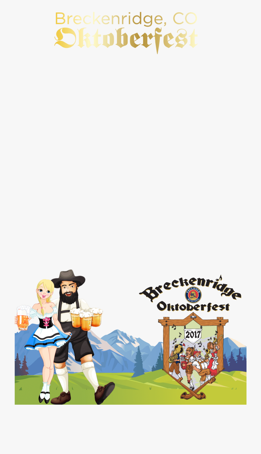 Octoberfest Snapchat Filter - Oktoberfest Snapchat Filter, Transparent Clipart