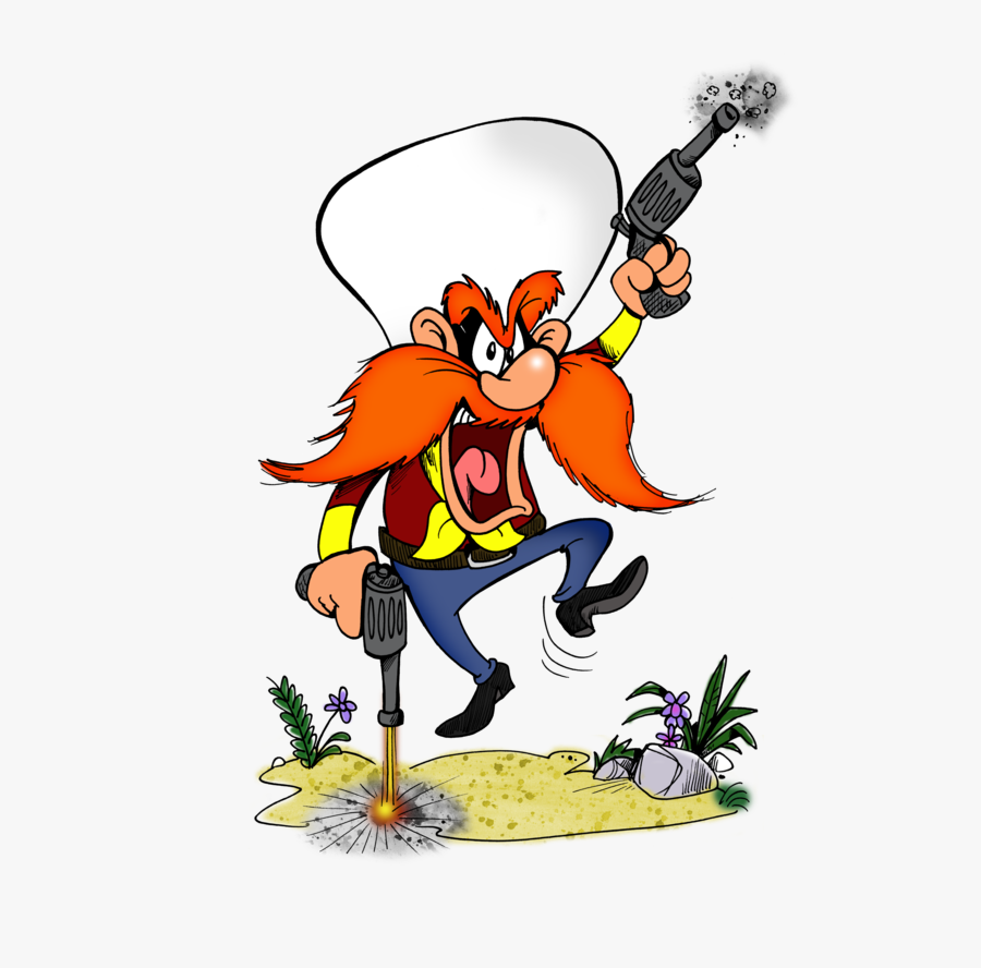 Transparent Yosemite Sam Png - Yosemite Sam On A Horse, Transparent Clipart