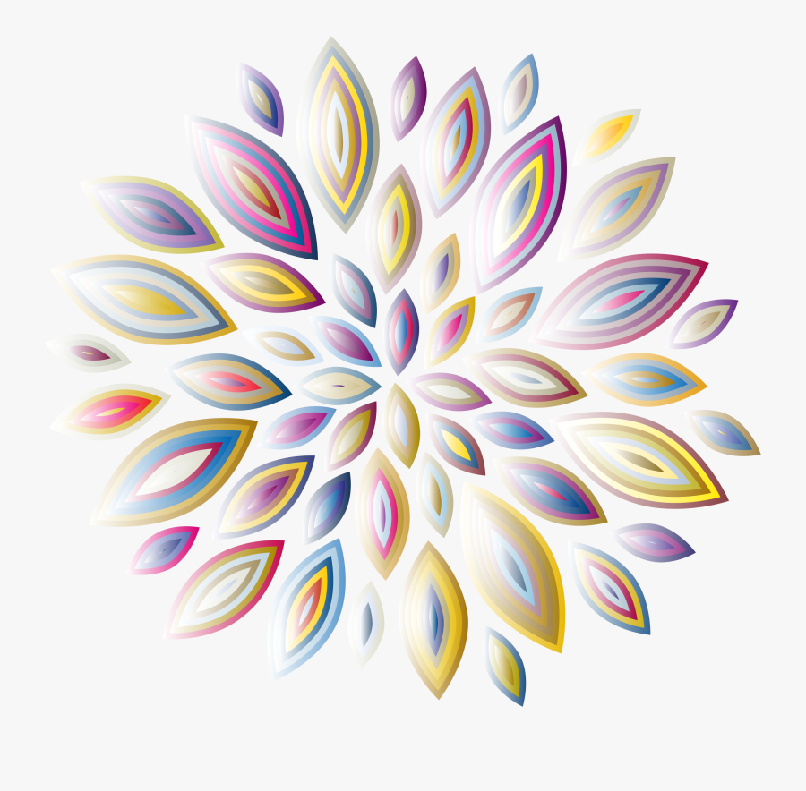 Petal,line,flower - Circle, Transparent Clipart