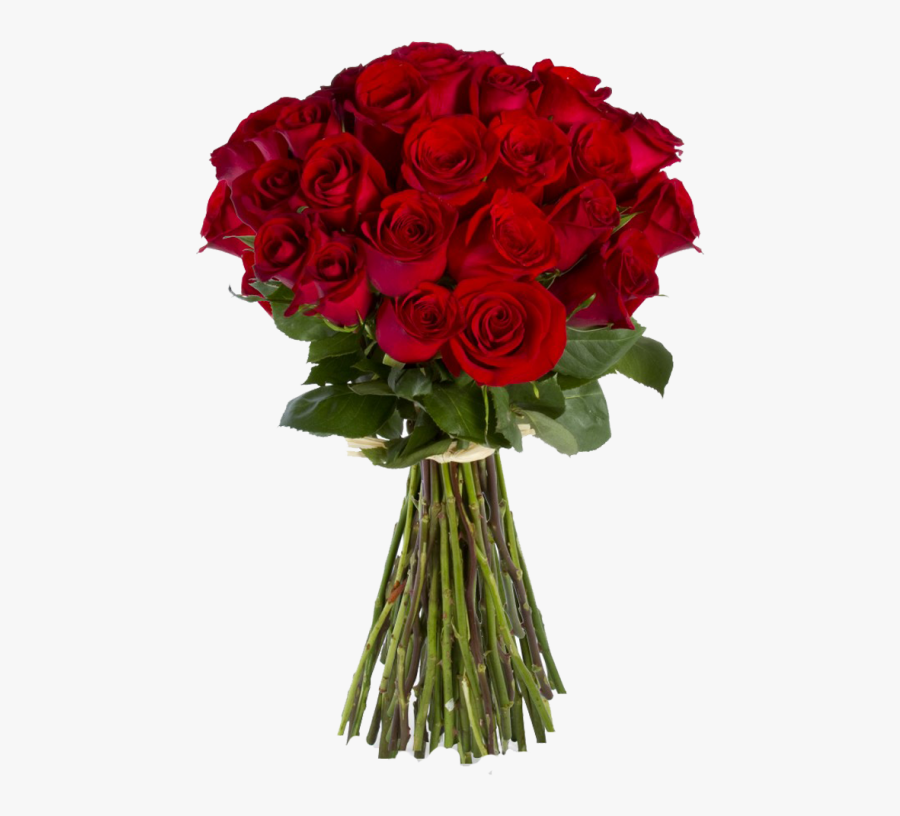 Red Rose Bouquet Png, Transparent Clipart