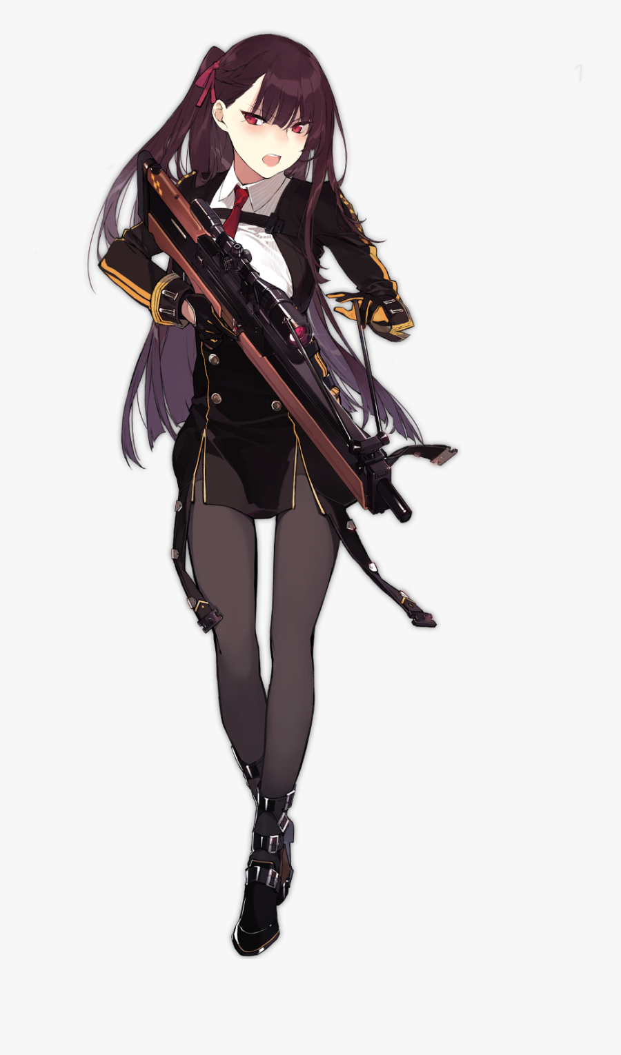 Clip Art Wa Wikia Fandom Powered - Girls Frontline Wa2000 Render, Transparent Clipart