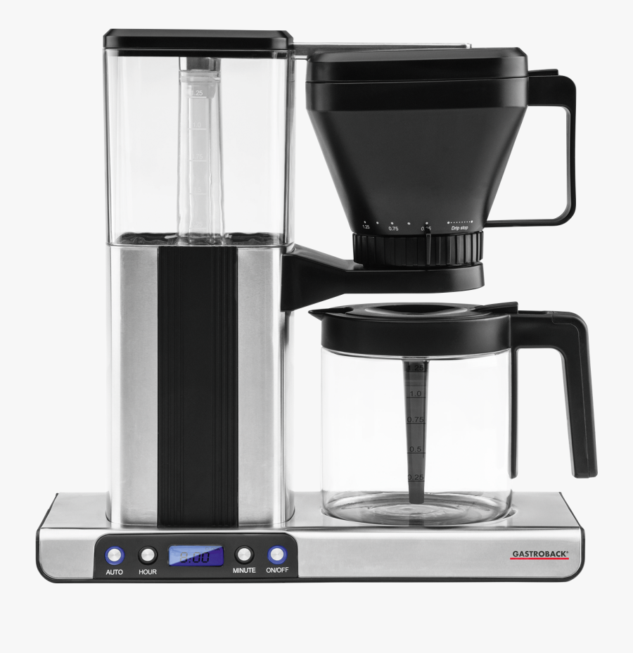 Kaffeemaschine Gastroback Brew, Transparent Clipart