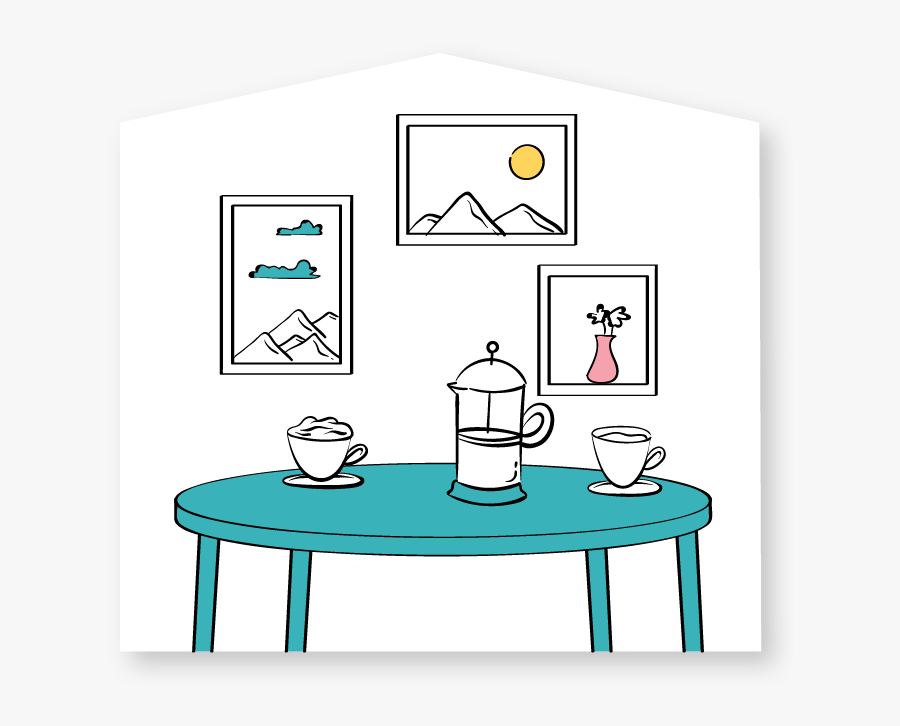 Heron Cafe In Fermoy, Cork - Cartoon, Transparent Clipart