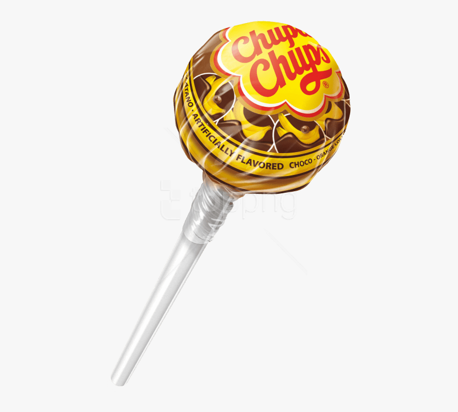 Choc Banana Chupa Chups, Transparent Clipart