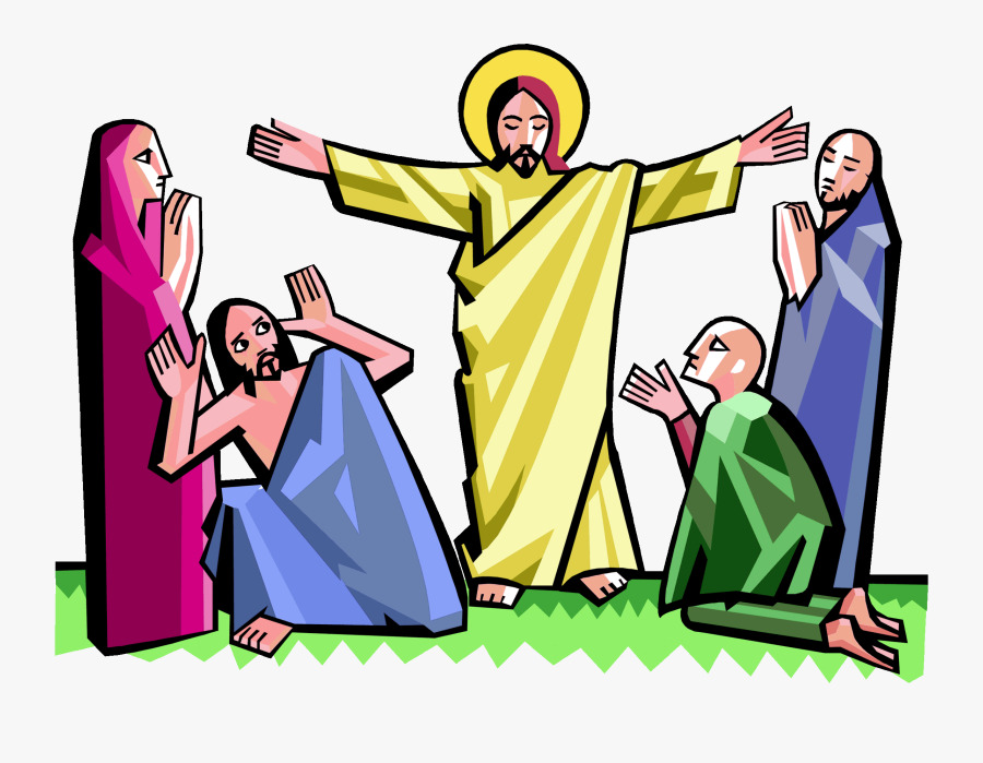 Resurrection Of Jesus Clipart - Jesus Rising From The Dead Clipart, Transparent Clipart