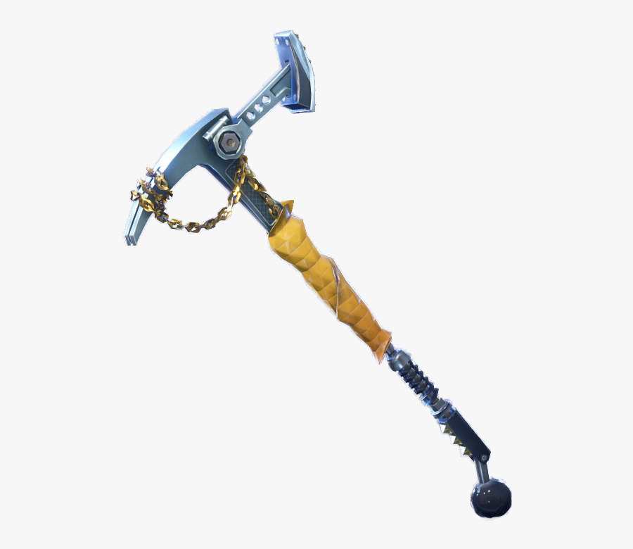 Pickaxe Transparent Axe - Fortnite Png Clutch, Transparent Clipart