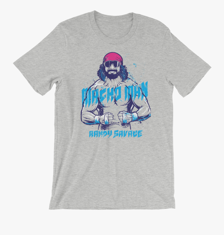 Transparent Macho Man Clipart - T-shirt, Transparent Clipart