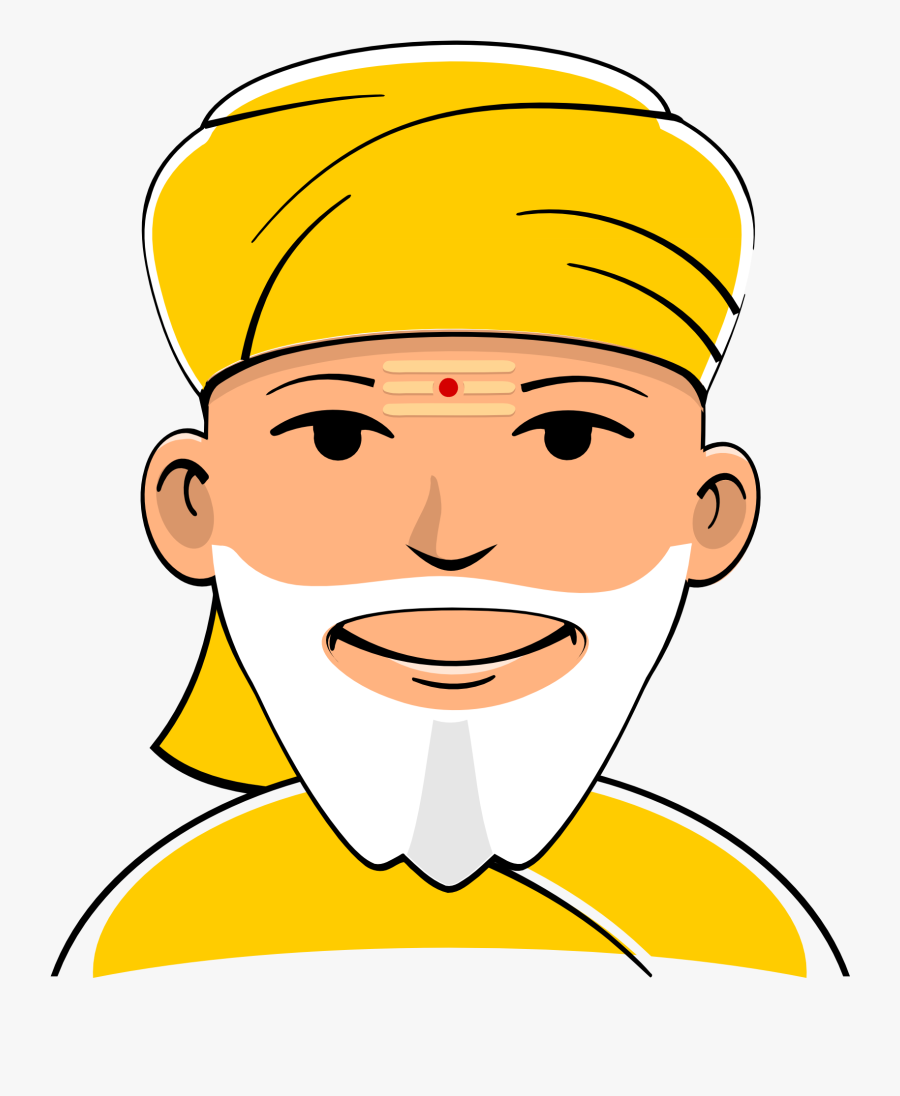 Free Download Happiness Clipart Turban Happiness Pagri - Pandit Png, Transparent Clipart