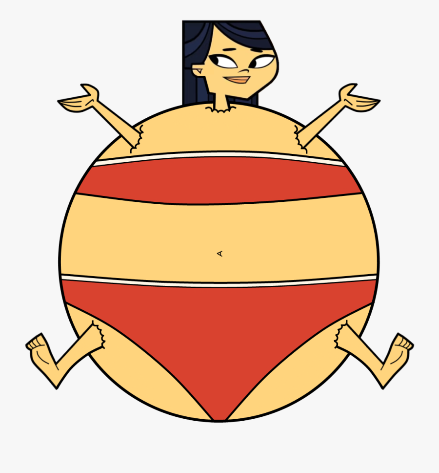 Total Drama Emma Inflation Clipart , Png Download - Total Drama Heather Hot, Transparent Clipart