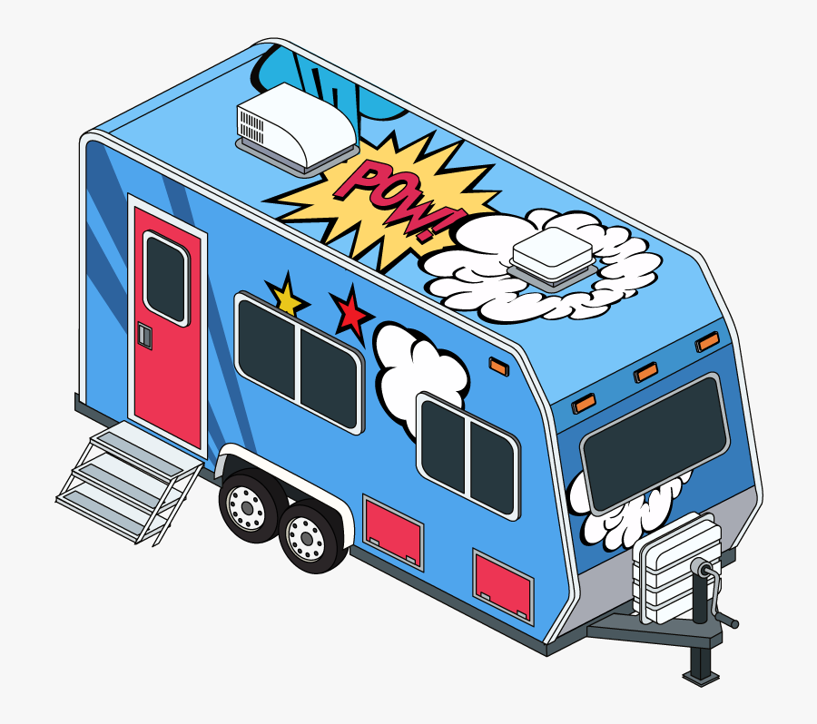 Comic-con Phase - Trailer Breaking Bad Png, Transparent Clipart