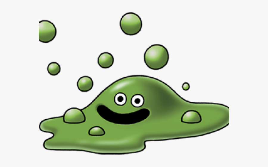 Transparent Slime Clipart - Liquid Slime Dragon Quest, Transparent Clipart