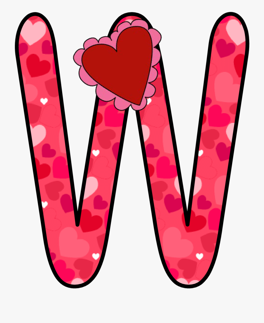Heart Letter H Clipart, Transparent Clipart