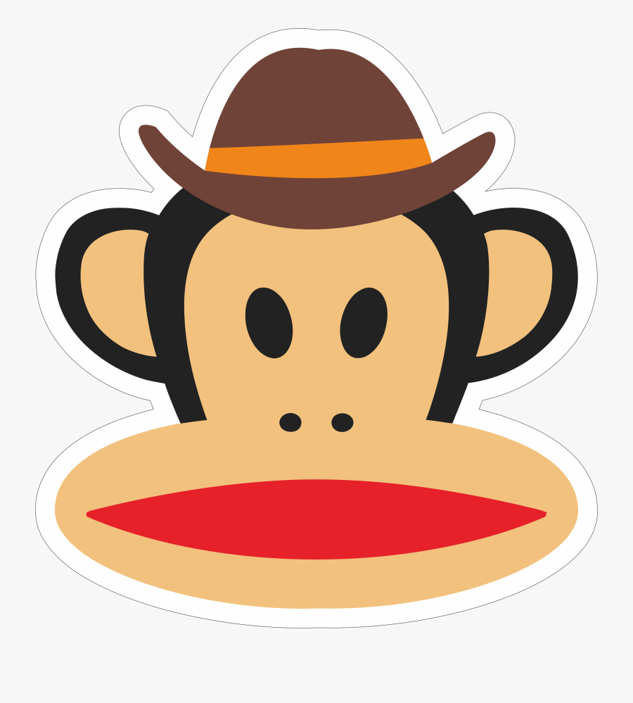Industries Fashion Monkey Primate Frank Mouth Paul - Paul Frank, Transparent Clipart