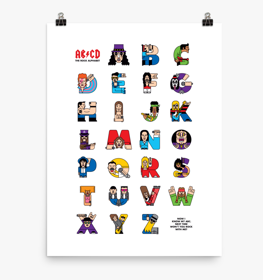 Rap Abc, Transparent Clipart