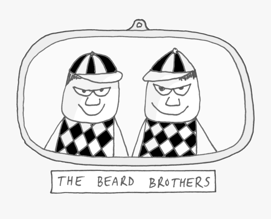 Beard Brothers - Cartoon - Cartoon, Transparent Clipart